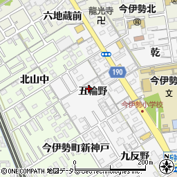 愛知県一宮市今伊勢町新神戸五輪野16周辺の地図