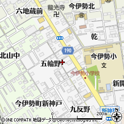 愛知県一宮市今伊勢町新神戸五輪野31周辺の地図