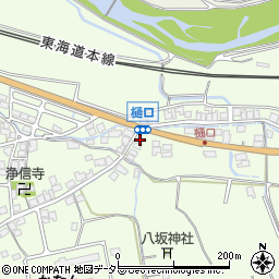 滋賀県米原市樋口462周辺の地図