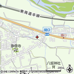 滋賀県米原市樋口415周辺の地図