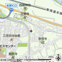 滋賀県米原市樋口531周辺の地図