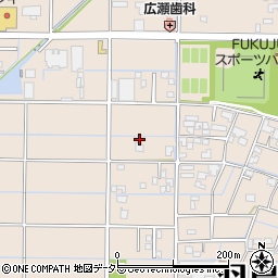 岐阜県羽島市正木町新井38周辺の地図