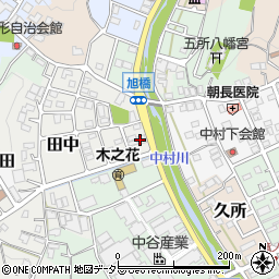 中南信用金庫中井支店周辺の地図