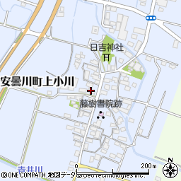 滋賀県高島市安曇川町上小川316周辺の地図