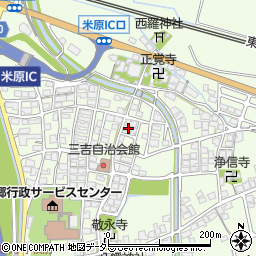 滋賀県米原市樋口308周辺の地図