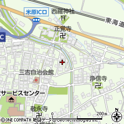 滋賀県米原市樋口1121周辺の地図