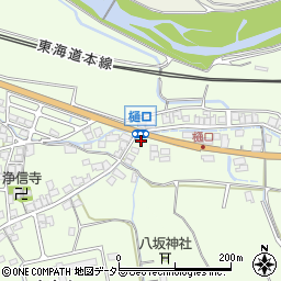 滋賀県米原市樋口463周辺の地図