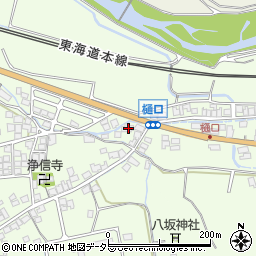 滋賀県米原市樋口418周辺の地図