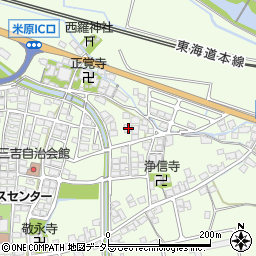 滋賀県米原市樋口373周辺の地図