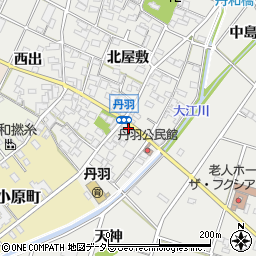 愛知県一宮市丹羽北屋敷1533周辺の地図