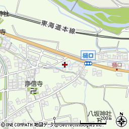 滋賀県米原市樋口413周辺の地図
