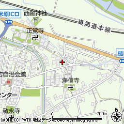 滋賀県米原市樋口386周辺の地図