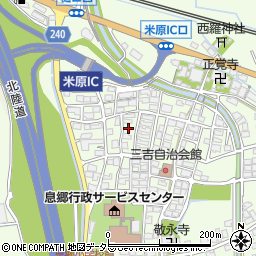 滋賀県米原市三吉1028周辺の地図