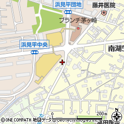 鈴木米店　浜見平店周辺の地図
