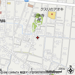 岐阜県羽島市竹鼻町狐穴668-1周辺の地図