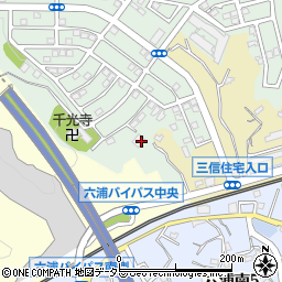 神奈川県横浜市金沢区東朝比奈1丁目42周辺の地図