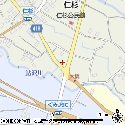 静岡県御殿場市仁杉718-2周辺の地図