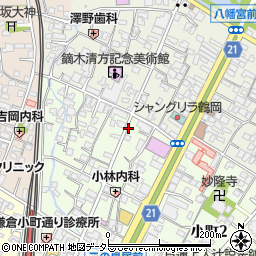 株式会社エリム　鎌倉ａｎｇｅｌ３号店周辺の地図