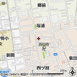 愛知県一宮市今伊勢町本神戸目久井486-7周辺の地図