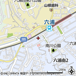 湘南ゼミナール　小中部・六浦周辺の地図