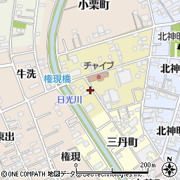 愛知県一宮市北丹町6周辺の地図