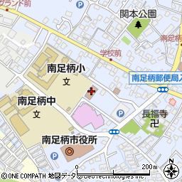 南足柄市役所　りんどう会館周辺の地図