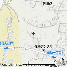 神奈川県鎌倉市佐助1丁目19-6周辺の地図