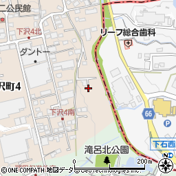 岐阜県多治見市下沢町4丁目63周辺の地図