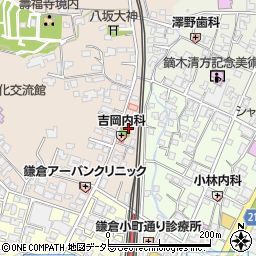 神奈川県鎌倉市扇ガ谷1丁目9-7周辺の地図