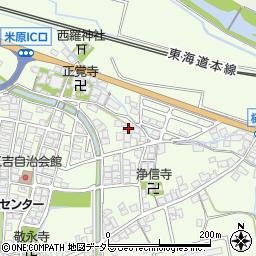 滋賀県米原市樋口395周辺の地図