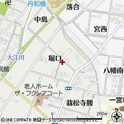 愛知県一宮市丹羽堀口980周辺の地図