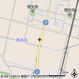 滋賀県高島市安曇川町三尾里476周辺の地図