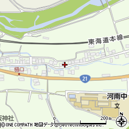 滋賀県米原市樋口14周辺の地図