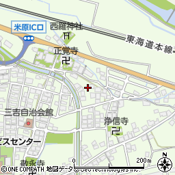 滋賀県米原市樋口362周辺の地図