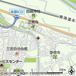 滋賀県米原市樋口346周辺の地図