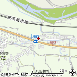 滋賀県米原市樋口450周辺の地図