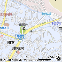 神奈川県南足柄市関本90周辺の地図