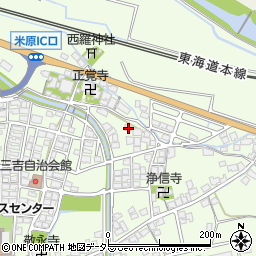 滋賀県米原市樋口359周辺の地図