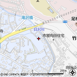 神奈川県南足柄市関本57周辺の地図