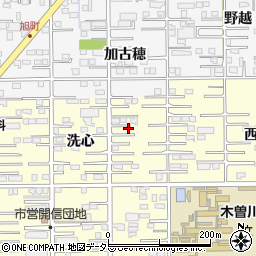 愛知県一宮市開明洗心33周辺の地図