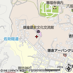 神奈川県鎌倉市扇ガ谷1丁目3-25周辺の地図