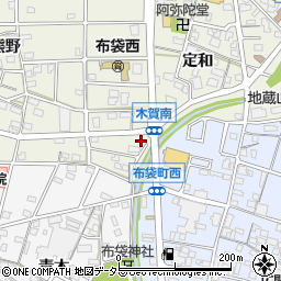 京進布袋校周辺の地図