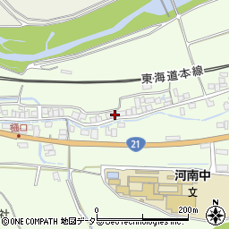 滋賀県米原市樋口12周辺の地図