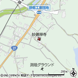 妙徳禅寺周辺の地図