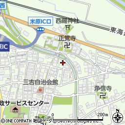 滋賀県米原市樋口311周辺の地図