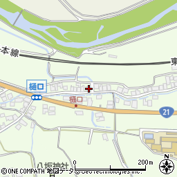 滋賀県米原市樋口24周辺の地図