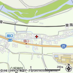 滋賀県米原市樋口20周辺の地図