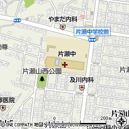 藤沢市立片瀬中学校周辺の地図