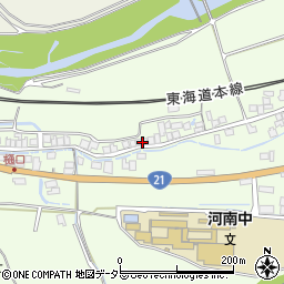 滋賀県米原市樋口11周辺の地図