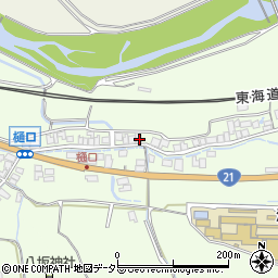 滋賀県米原市樋口19周辺の地図